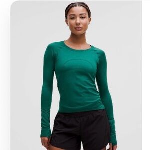 swiftly tech long sleeve waist length